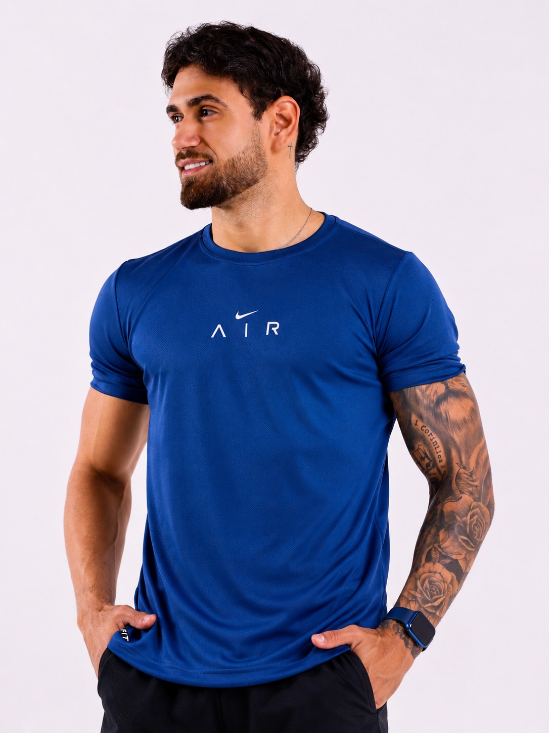 Camiseta Nike Air Azul Royal