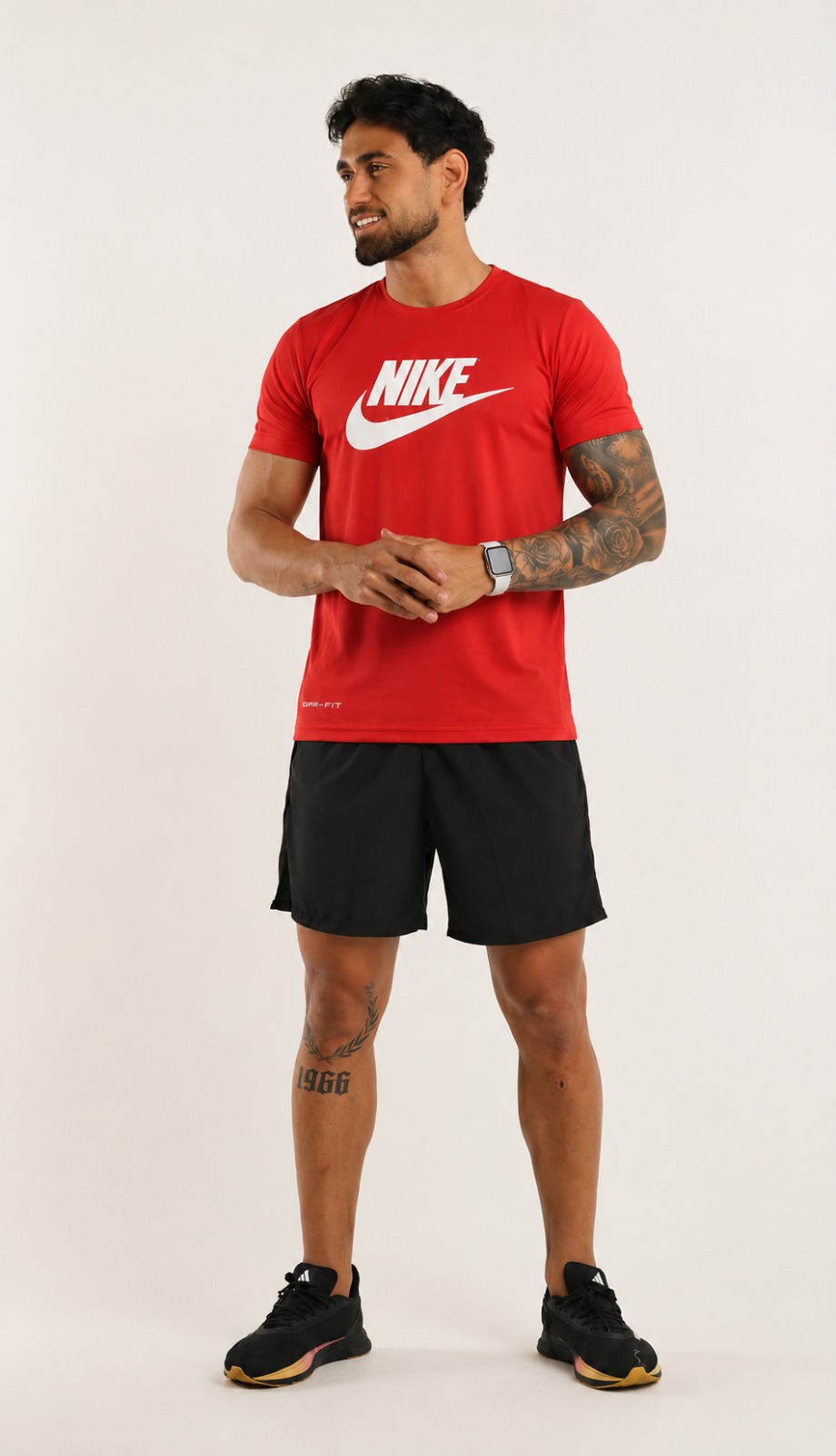 Camiseta Nike Swoosh Vermelho