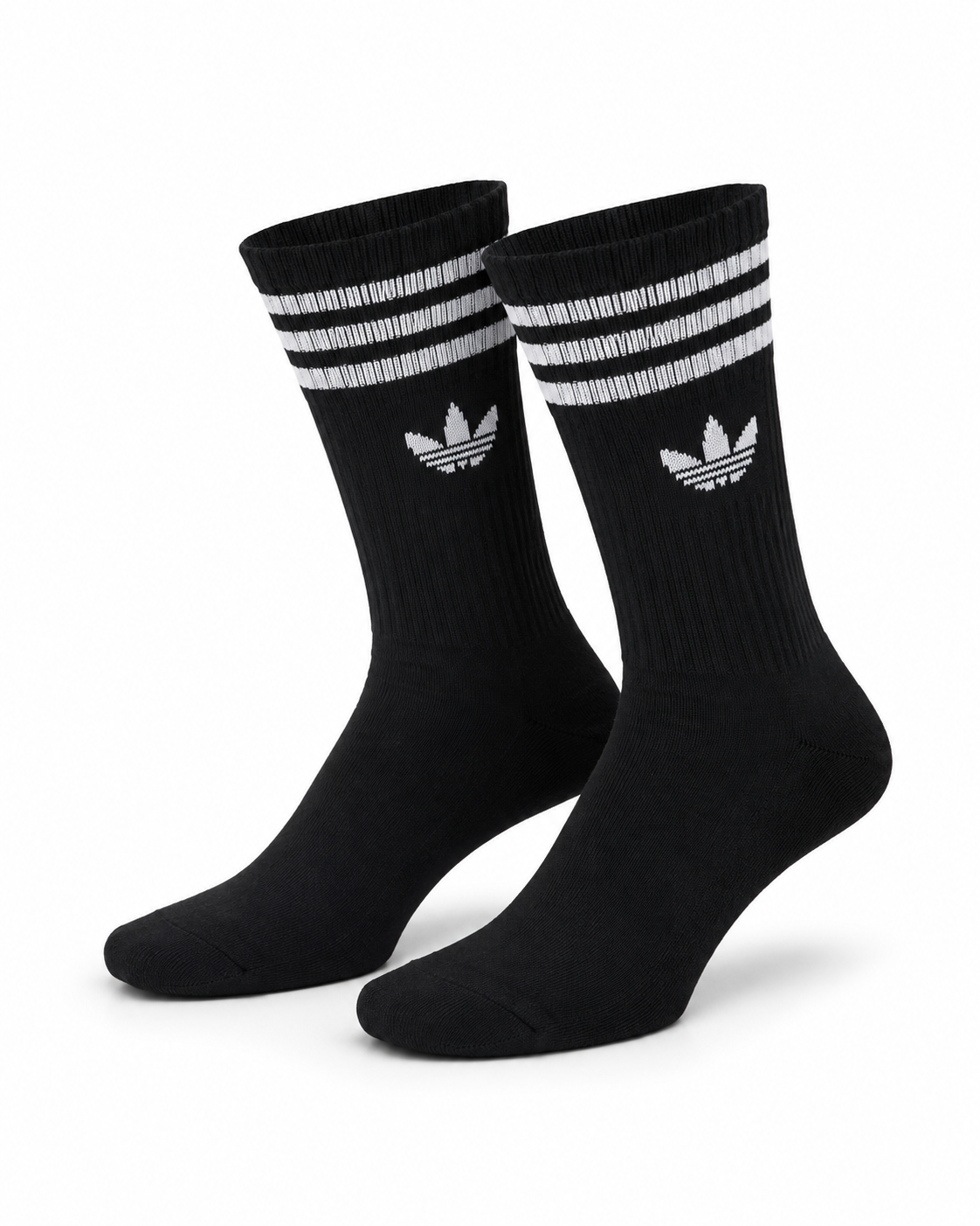 Meia 3 listras Adidas Cano Alto