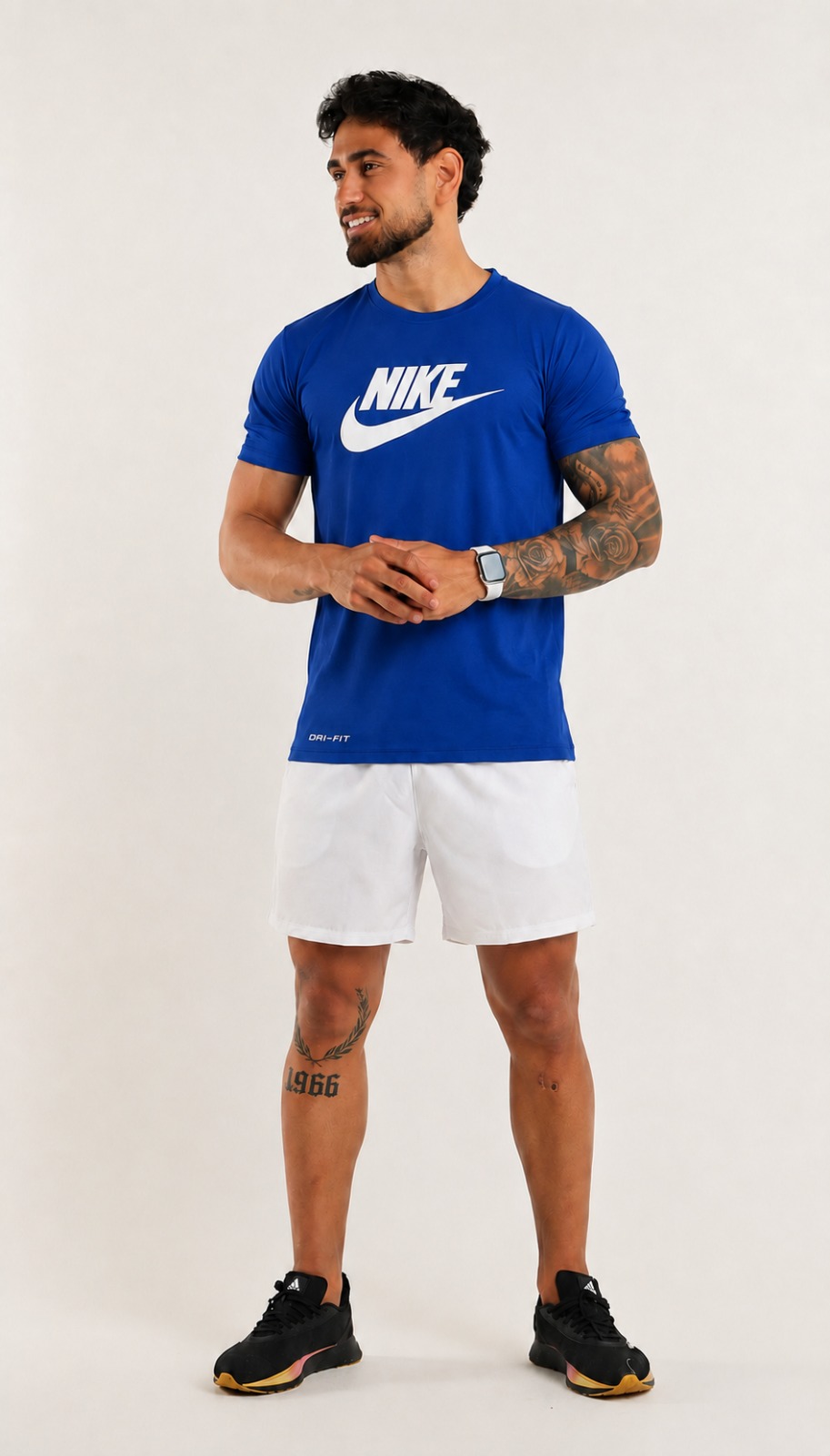 Camiseta Nike Swoosh Azul Royal