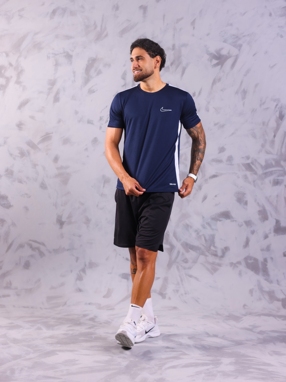 Camiseta Nike Academic Azul Marinho
